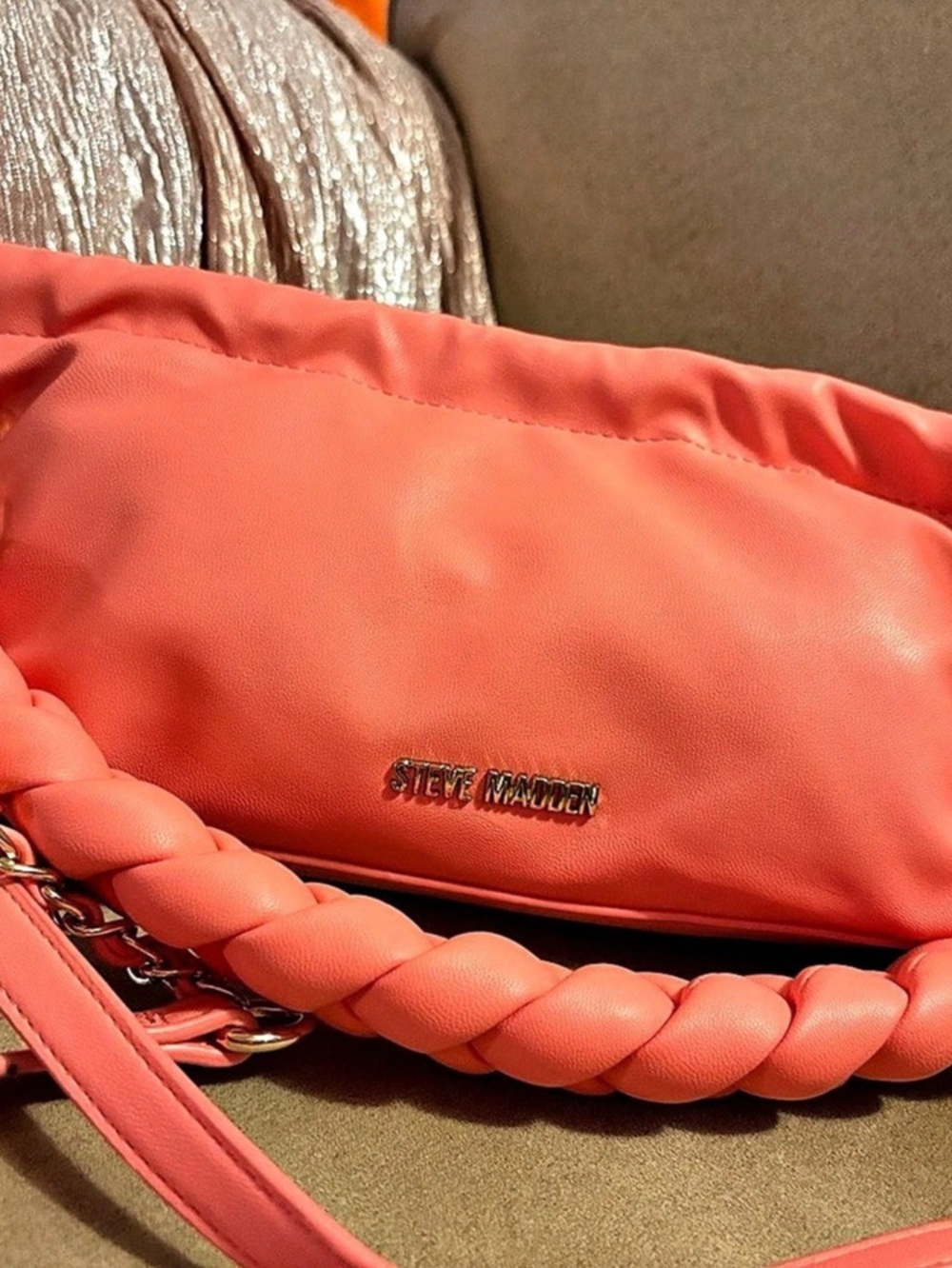 Steve Madden Pink Shoulder Bag